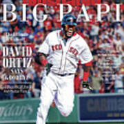 The Ultimate Walk-off David Ortiz Says Goodbye Sports Illustrated Cover Poster