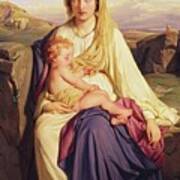 The Virgin And Child Poster