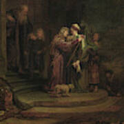 The Visitation, 1640 Detail Poster