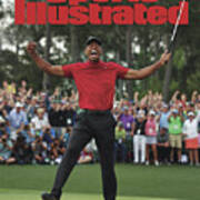 Tiger Woods, 2019 Masters Tournament Champion Sports Illustrated Cover Poster