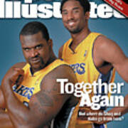 Together Again But Where Do Shaq And Kobe Go From Here Sports Illustrated Cover Poster