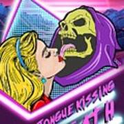 Tongue Kissing Death Poster