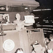 Truman Holding Erroneous Newspaper Poster