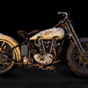 Twin Cam Harley Poster