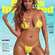 Tyra Banks Swimsuit 2019 Sports Illustrated Cover Poster