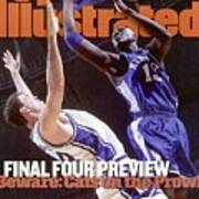 University Of Kentucky Nazr Mohammed, 1998 Ncaa South Sports Illustrated Cover Poster