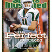 University Of Miami Qb Ken Dorsey, 2001 Ncaa National Sports Illustrated Cover Poster