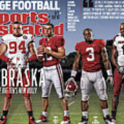 University Of Nebraska Jared Crick, 2011 College Football Sports Illustrated Cover Poster