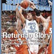 University Of North Carolina Sean May, 2005 Ncaa National Sports Illustrated Cover Poster