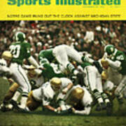 University Of Notre Dame Football Sports Illustrated Cover Poster