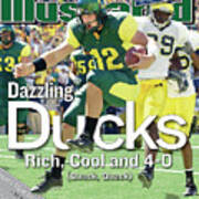 University Of Oregon Qb Jason Fife Sports Illustrated Cover Poster