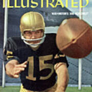 University Of Washington Quarterback Bob Schloredt Sports Illustrated Cover Poster