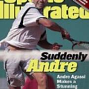 Usa Andre Agassi, 1999 French Open Sports Illustrated Cover Poster
