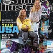 Usa Arielle Gold And Jamie Anderson, 2014 Sochi Olympic Sports Illustrated Cover Poster