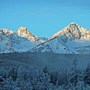 Usa, Idaho, Sawtooth Mountains Poster