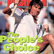 Usa Jimmy Connors, 1991 Us Open Sports Illustrated Cover Poster