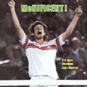 Usa John Mcenroe, 1980 Us Open Sports Illustrated Cover Poster