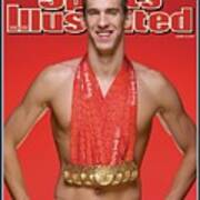 Usa Michael Phelps, 2008 Summer Olympics Sports Illustrated Cover Poster