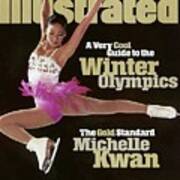 Usa Michelle Kwan, 1998 Nagano Olympic Games Preview Sports Illustrated Cover Poster