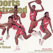Usa Womens Basketball Team, 1996 Atlanta Olympic Games Sports Illustrated Cover Poster