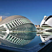 Valencia, Spain - City Of Arts And Sciences Poster
