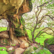 Vasco Caves Arch And Boulders Poster