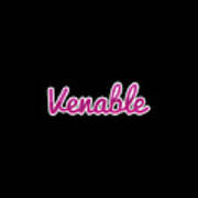 Venable #venable Poster
