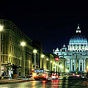 Via Della Conciliazione - San Pietro Poster