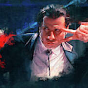 Vincent Dances The Twist - Pulp Fiction Poster