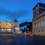 Vittorio Emanuele Monument, Rome Poster