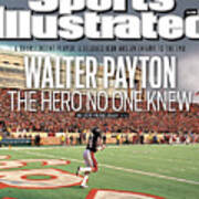 Walter Payton The Hero No One Knew Sports Illustrated Cover Poster
