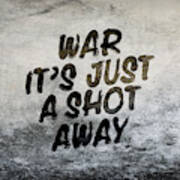 War Shot Away Poster