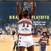 Washington Bullets Elvin Hayes, 1978 Nba Eastern Conference Sports Illustrated Cover Poster