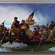 Washington Crossing The Delaware By Emanuel Leutze Poster
