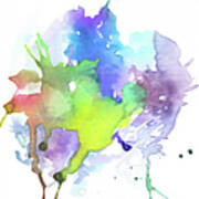 Watercolor Abstract Poster