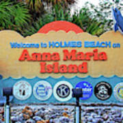 Welcome To Anna Maria Island Poster