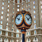 Westin And Town Clock Poster