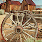 Wheels And Spokes In Color Poster