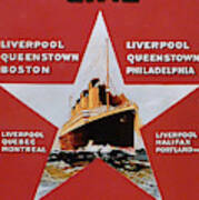White Star Line Poster 2 Poster