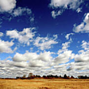 Wide Angle Sky And Clouds Poster