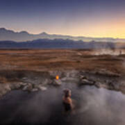 Wild Hot Spring Poster