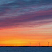 Wolfe Island Sunset Poster