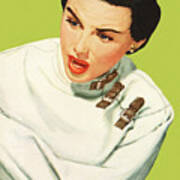 Woman In A Straitjacket Poster