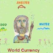World Currency Poster