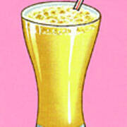 Yellow Drink Poster