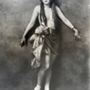 Ziegfeld Follies Showgirl In Pose Poster