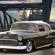 1955 Chevrolet Bel Air Poster