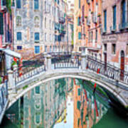 Bridge In Venice #2 Poster