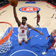 Chicago Bulls V Detroit Pistons #1 Poster