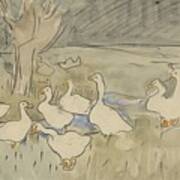 Ducks, Theo Van Hoytema, 1873 - 1917 #1 Poster